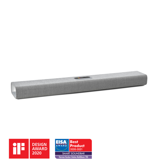 Harman Kardon Citation MultiBeam&trade; 700 - Grey - The smartest, compact soundbar with MultiBeam&trade; surround sound - Hero